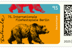 6.03.2025  Filmfestspiele Berlin, Berlinale Bär,  © Deutsche Post