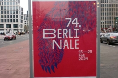 74. Berlinale Plakat mit Bär ©  Gabriele Bartholomä