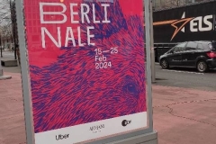 74. Berlinale Plakat mit Bär © Christa Junge
