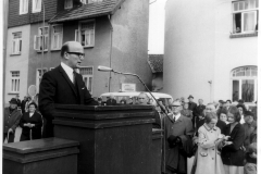 1968 Berliner Platz- Enthüllung Berliner Bär  © Archiv/ Städtisches Museum  Seesen
