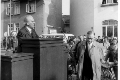 1968 Berliner Platz- Enthüllung Berliner Bär  © Archiv/ Städtisches Museum  Seesen