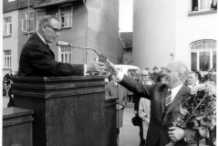 1968 Berliner Platz- Enthüllung Berliner Bär  © Archiv/ Städtisches Museum  Seesen