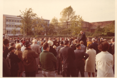 1968 Berliner Platz- Enthüllung Berliner Bär  © Archiv/ Städtisches Museum  Seesen