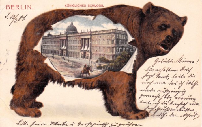 AK 1901 B Kigliches Schloss  Sammlung Christa Junge