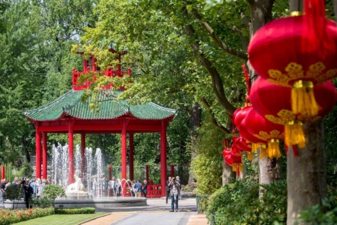 Eröffnung Panda Garden Pavillon © Zoo Berlin