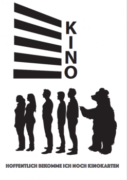Berliner B an der Kinokasse  2020 Privat