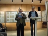 Herr Pütz 1. Vorsitzender BSV & Herr Schulz Forschungsgruppe Berlin Foto © Berliner Bärenfreunde e.V.
