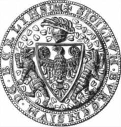 1280 Berliner B auf dem Siegel der Kschnergilde