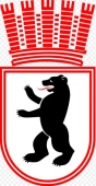 Wappen mit Krone Berlin-West bis 1954, danach auch weiterhin für Ost-Berlin