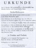Spfalz-Kurier Schenkungsurkunde 9.10.1983