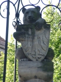Gründungsbrunnen vor Nikolaikirche mit Berliner Bär © Christa Junge