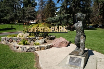 Griffeth Park USA, Berliner Bär Foto © Stefan Koro 2017