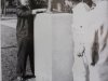 Ausstellung: Am Tag des offenen Denkmals werden auf Schautafeln auch Fotos aus der Entstehungszeit des Berliner Bären im Jahr 1967 gezeigt