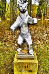 Berliner B am Eingang zum Volksgarten  Heimatverein Letmathe