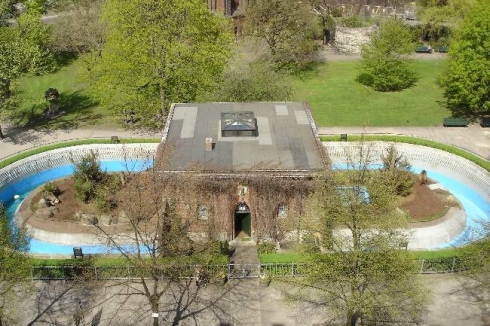 2006 Berliner Bärenzwinger von oben Foto © Berliner Bärenfreunde e.V.