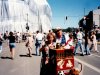 Reichstag Verhüllung in Berlin 1995  © Christa Junge