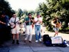 Reichstag Verhüllung, Musiker sorgten für gute Laune © Christa Junge