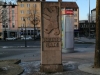 Denkmal Berliner Platz, Rückseite Februar 2018, Aufnahme M. Teubert